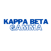 Kbg Sticker by Kappa Beta Gamma International Sorority