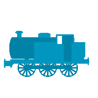 Steam Train Sticker by The Forum, Norwich