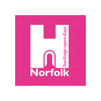 Heritage Norfolk Sticker by The Forum, Norwich