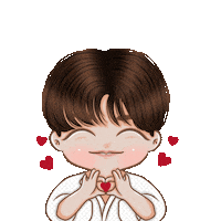 In Love Heart Sticker