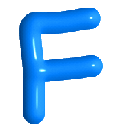 English Alphabet Sticker