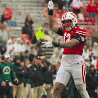College Football Stop GIF by Wisconsin Badgers