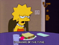 Tired Season 3 GIF by The Simpsons