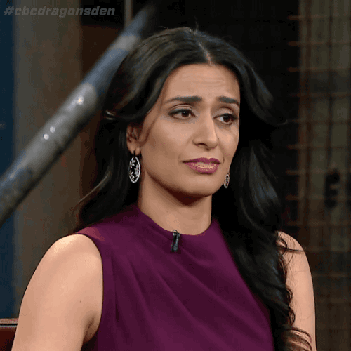 shocked dragons' den GIF by CBC