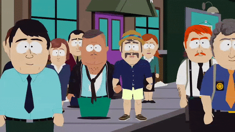 group cop GIF by South Park 