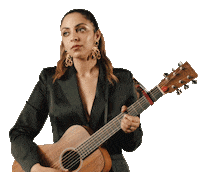 Woman Guitarist Sticker by Eclipse Musicians