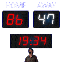 47 Away Sticker