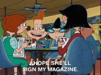 hey arnold nicksplat GIF