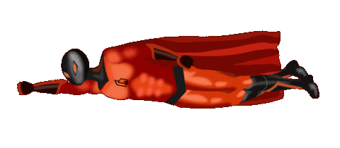 Flying Sticker by TeamCleanman