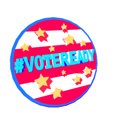 Register To Vote Election 2020 Sticker by INTO ACTION