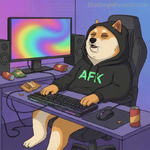 Tired Shiba Inu GIF by Doge Pound