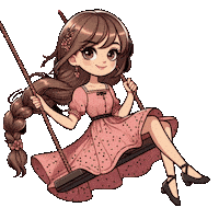 Girl Sticker