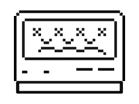 Black And White Art Sticker by Secret Walls