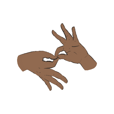probonoasl interpreter pbasl black interpreter Sticker