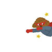 Dog Star Sticker by kco