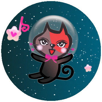 Cat Hello Sticker
