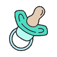 biloba baby bebe pacifier biloba Sticker