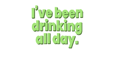 booze drinking Sticker by Justin