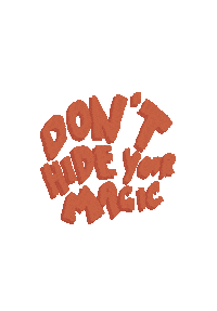 Typography Positive Thoughts Sticker by Mrs Rockett