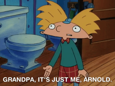 hey arnold nicksplat GIF