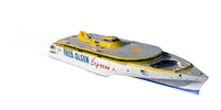 FredOlsenExpress canarias tenerife barco ferry Sticker