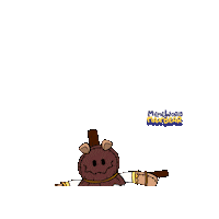 Black Friday Halloween Sticker by Meme World of Max Bear
