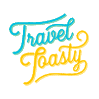 traveltoasty travel toasty travel toasty traveltoasty Sticker