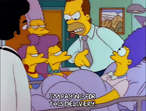 Season 3 Delivery GIF by The Simpsons