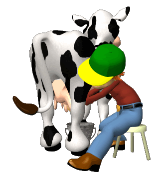 3D Milk Sticker