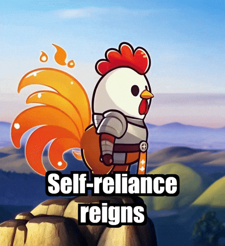 Strength Overcoming Adversity GIF by Zorooster