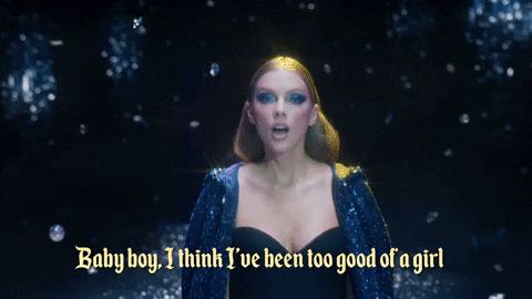 Sparkling Good Girl GIF by Taylor Swift