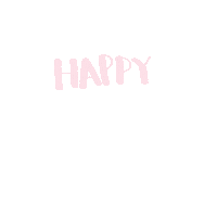 Happy Birthday Pink Sticker
