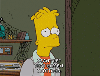 sad bart simpson GIF