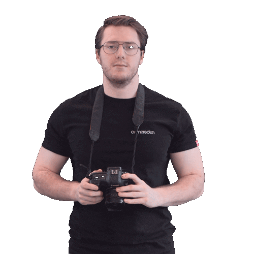 Happy Camera Sticker by Cameraden Media