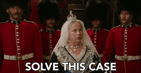 queen solve GIF by Holmes & Watson