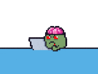 Frustrated Pixel Art Sticker by Potatozzz by 9GAG