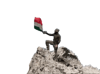 Metal Flag Sticker by Formasette