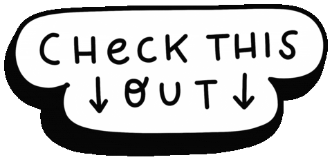 Black And White Wow Sticker