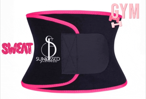 SunkissedFitness giphyattribution black business belly fat waist trimmer GIF