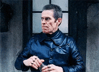 joshualore willem dafoe leather jacket grand budapest hotel GIF