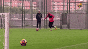 recovery iniesta GIF by FC Barcelona