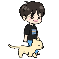 Cat Walk Sticker