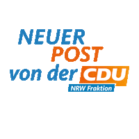 New Post Sticker by CDU-Landtagsfraktion Nordrhein-Westfalen