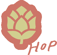 Chill Hop Sticker by 濵田酒造（hamadasyuzou）