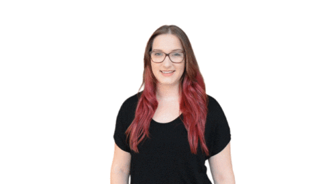 girl rainbow Sticker