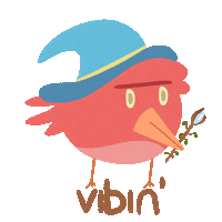 SunnyDayAhead sticker magic bird vibe Sticker
