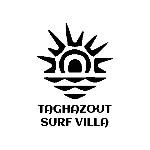 taghazoutsurfvilla giphygifmaker beach sun vacation Sticker