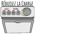 Reduisez La Charge Sticker by Cascade Canada