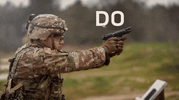 Competing Slow Motion GIF by California Army National Guard