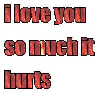 I Love You So Much Sticker by Alissandra